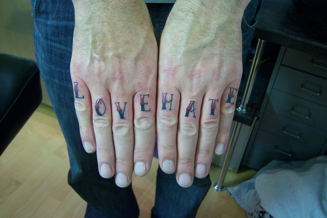 Love Hate Tattoo