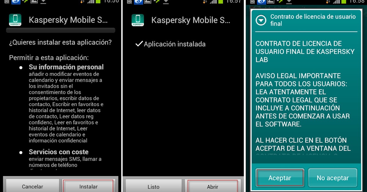 Kaspersky Mobile Security [ANDROID][APK-FULL][GRATIS 
