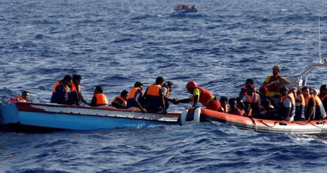 Boat capsized in Libya; 97 people dead