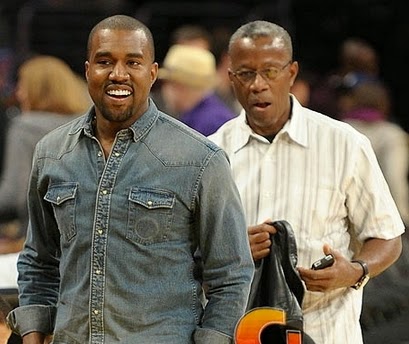 kanye west father