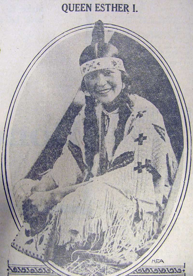 Out of the Vault: Native woman named queen in Round-Up first