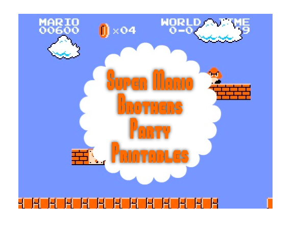 Super Mario Brothers Party Printables super-mario-brothers-party-printables