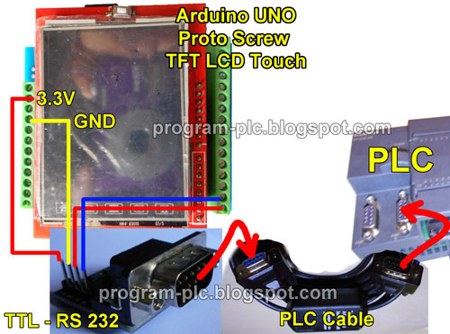 mini lcd touch screen for use with arduino free sample