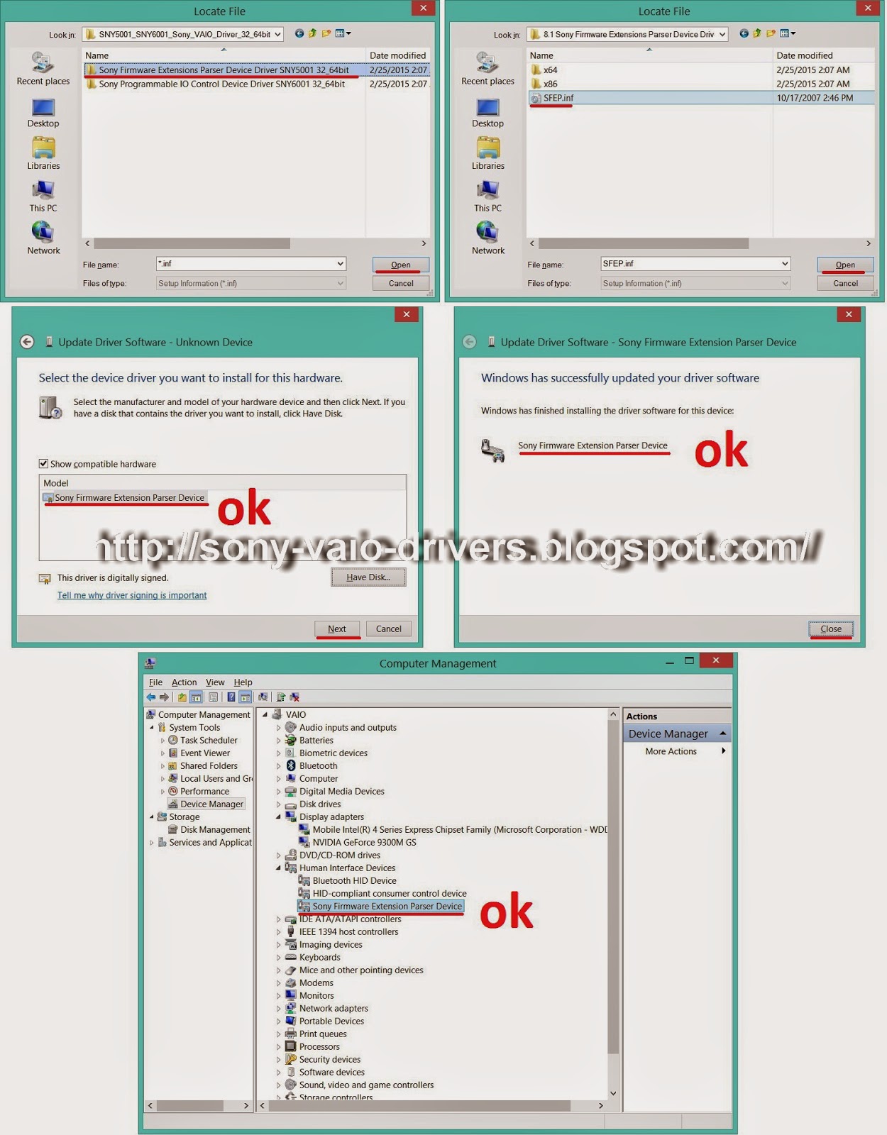 acpi ven_sny&dev_5001 windows 10 driver download