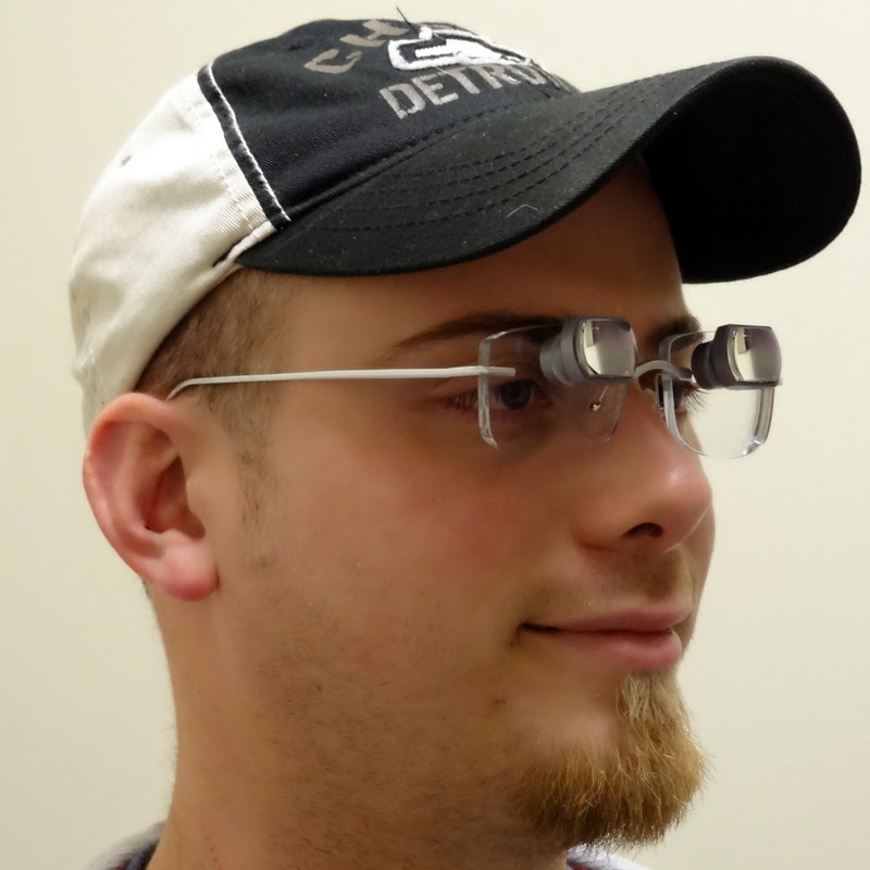 Low Vision Help "I love my telescopic glasses"