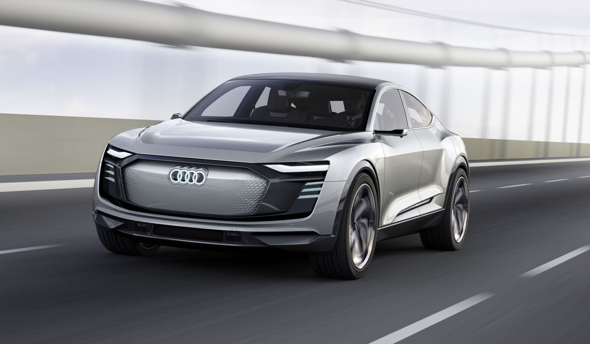 Audi etron Sportback concept With range of over 500 kilometers