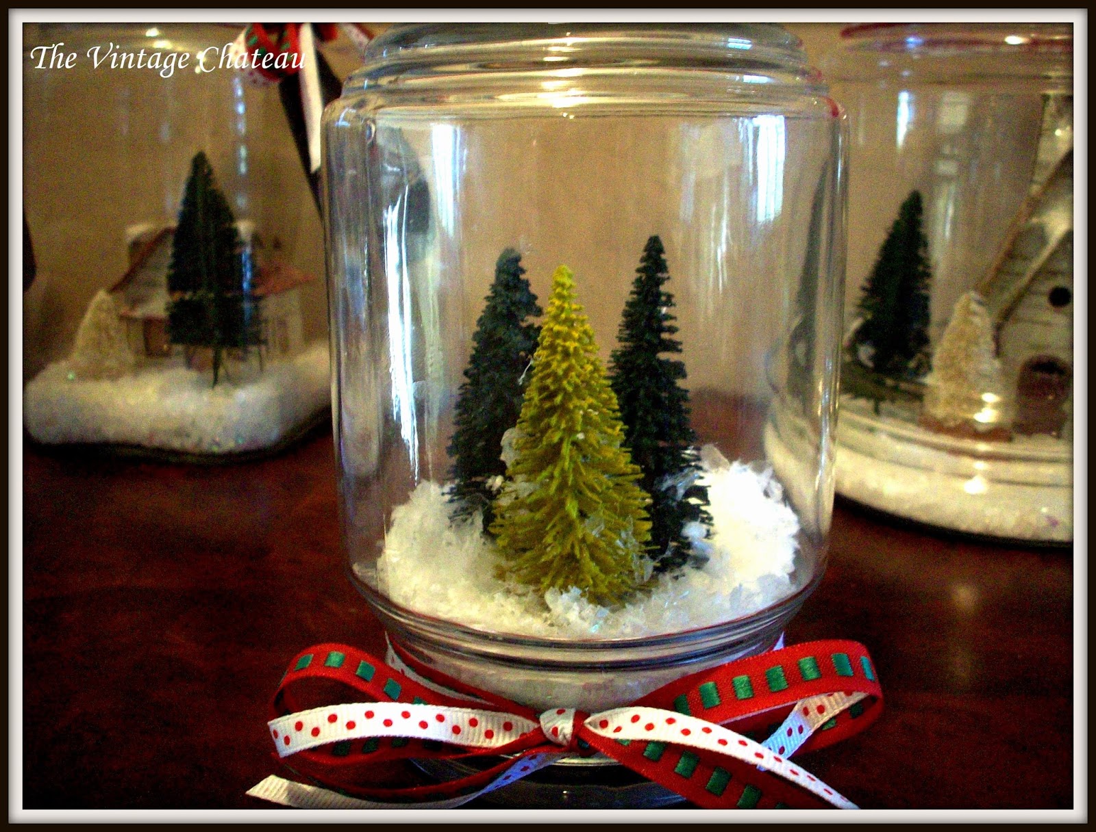 The Vintage Chateau: Snow Globes