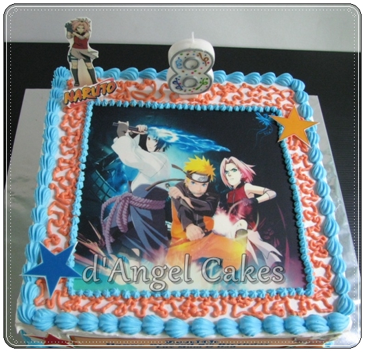 d'Angel Cakes Naruto Cake for Zenith
