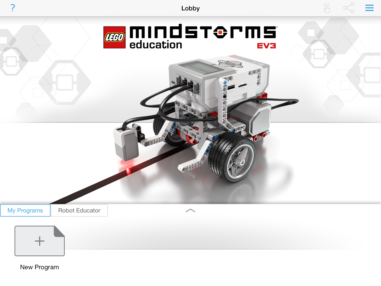 Lego EV3: App "Lego Education Mindstorms EV3 Programming" para Tablet ...