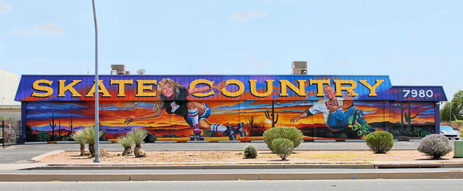 The Tucson Murals Project Roller Rink