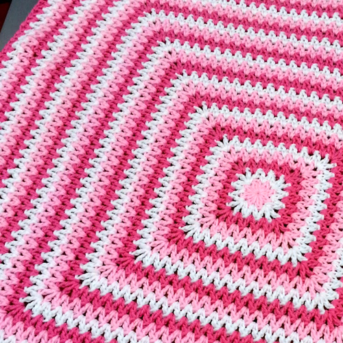 Wobbly Squares Blanket - Free Pattern