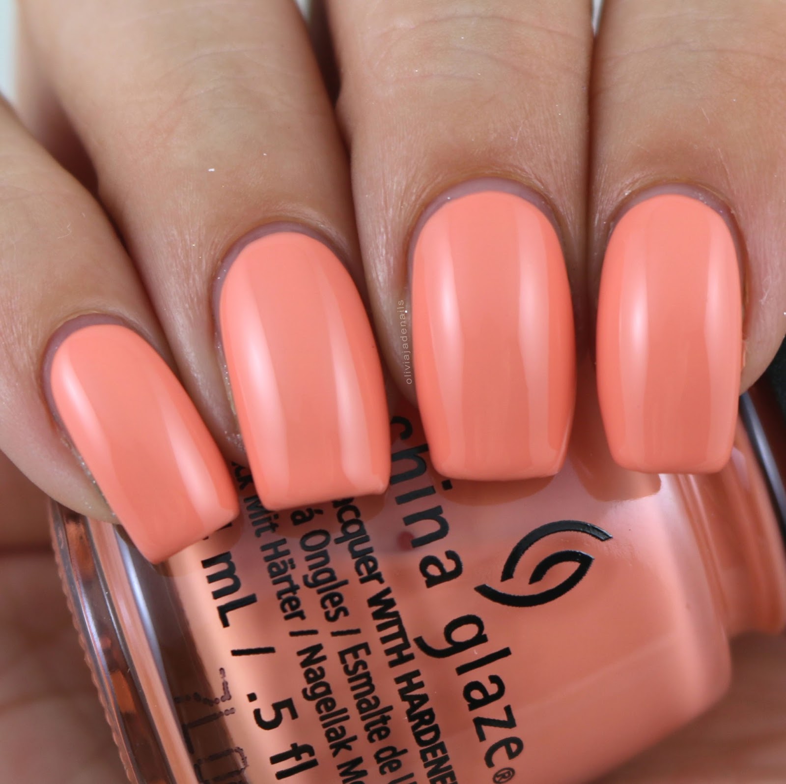 China Glaze Pilates Please swatched by Olivia Jade Nails