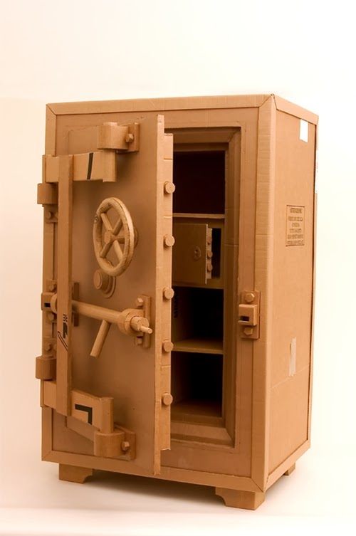 14-Strongbox-Life-Size-Chris-Gilmour-Cardboard-Sculptures-www-designstack-co