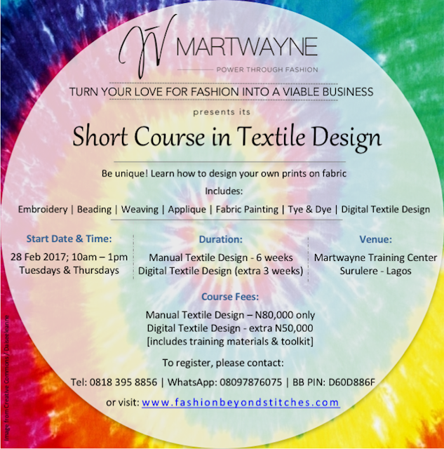 Learn Textile Design (Manual & Digital using CAD) @ Martwayne in our brand spanking new Short Course in  Textile Design.