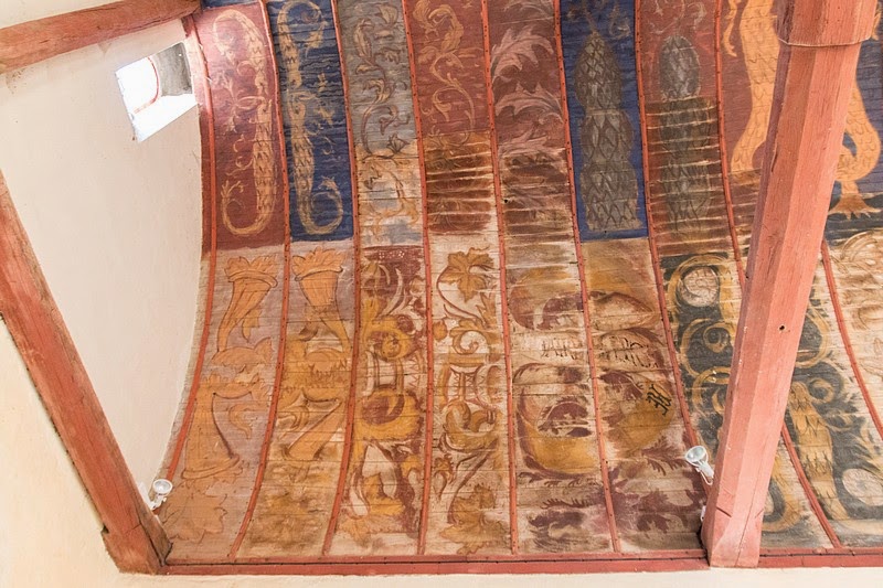 Statuaire et Mobilier des Eglises PEINTURES Pourrain (89)