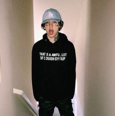 THAT'S A AWFUL LOT OF COUGH SYRUP hoodie worn by Lil Xan