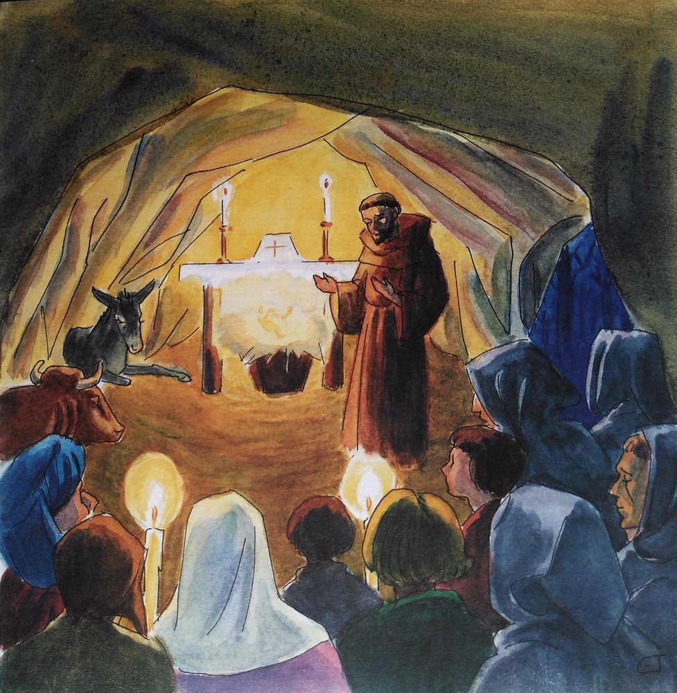 HISTOIRE DE LA CRECHE DE NOEL: Saint François d’Assise, l'inventeur de 