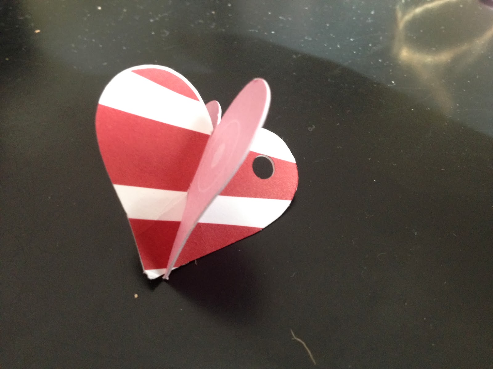 3D, paper hearts, Silhouette tutorial, Silhouette Studio, free, file