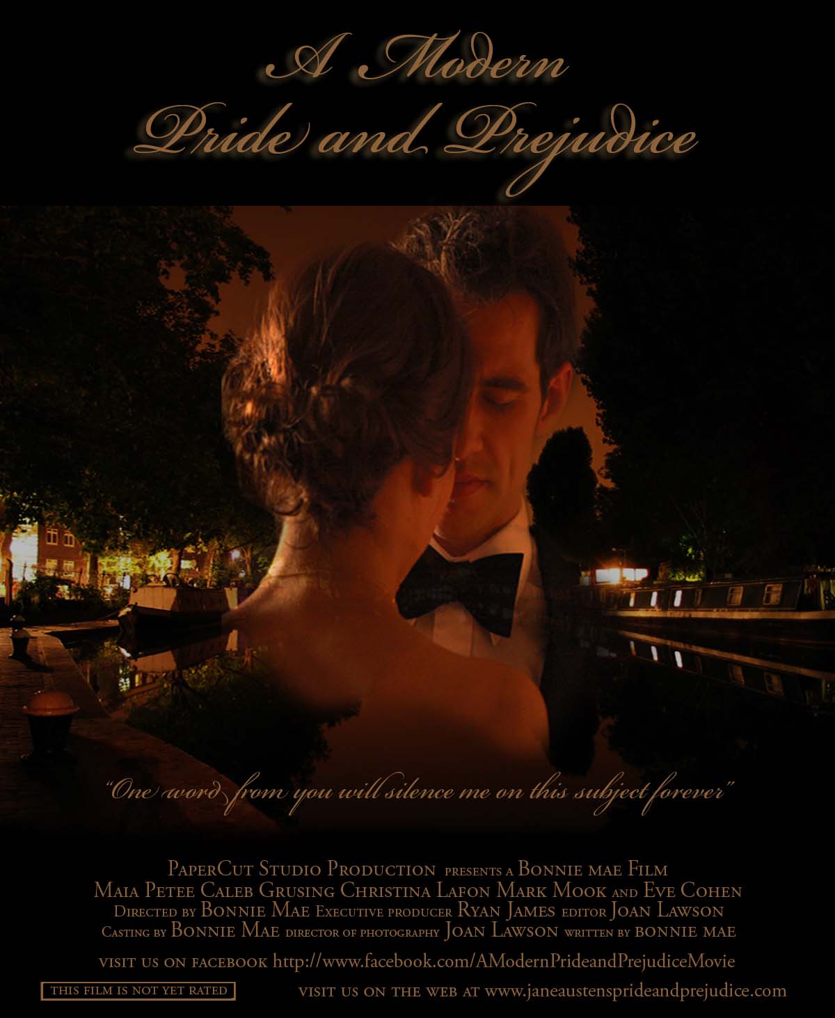 PandP Blog Exclusive Watch The first trailer for A Modern Pride and Prejudice starring Maia Petee and Caleb Grusing