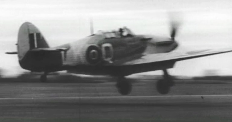 No. 87 Squadron Hurricane LK-Q