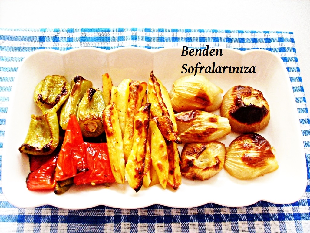 Fırında Sebze Kızartması