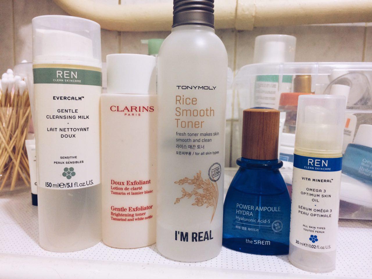 clarins gentle exfoliator
