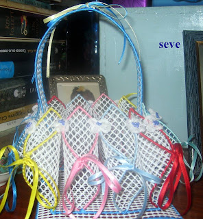 Fofuchas, tildas y lo que se tercie: Cesto con malla