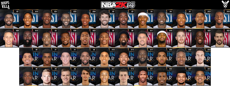 NBA 2k14 Roster update - January 28, 2017 - All Star 2017 Roster - HoopsVilla