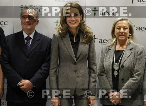 Crown Princess Letizia attended the information day of the "Importance of Research in Cancer" at AECC headquarters in Madrid