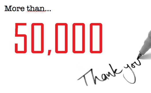 50000 views reached - Thank You :) - Drama Queen