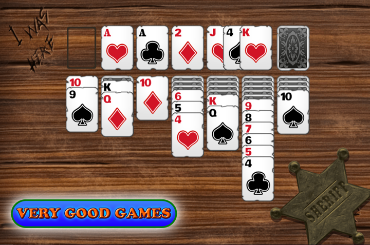 Western Solitaire - card game online