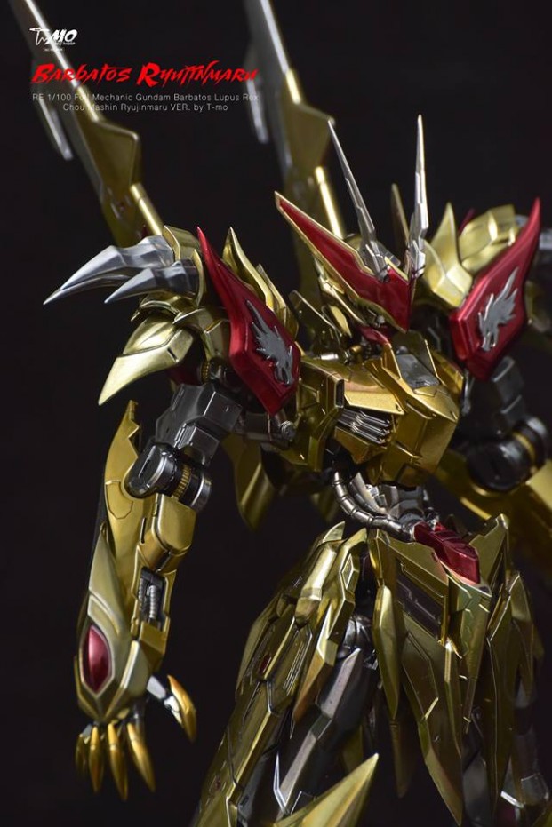 Custom Build: FM 1/100 Gundam Barbatos Lupus Rex [Ryujinmaru] Resin