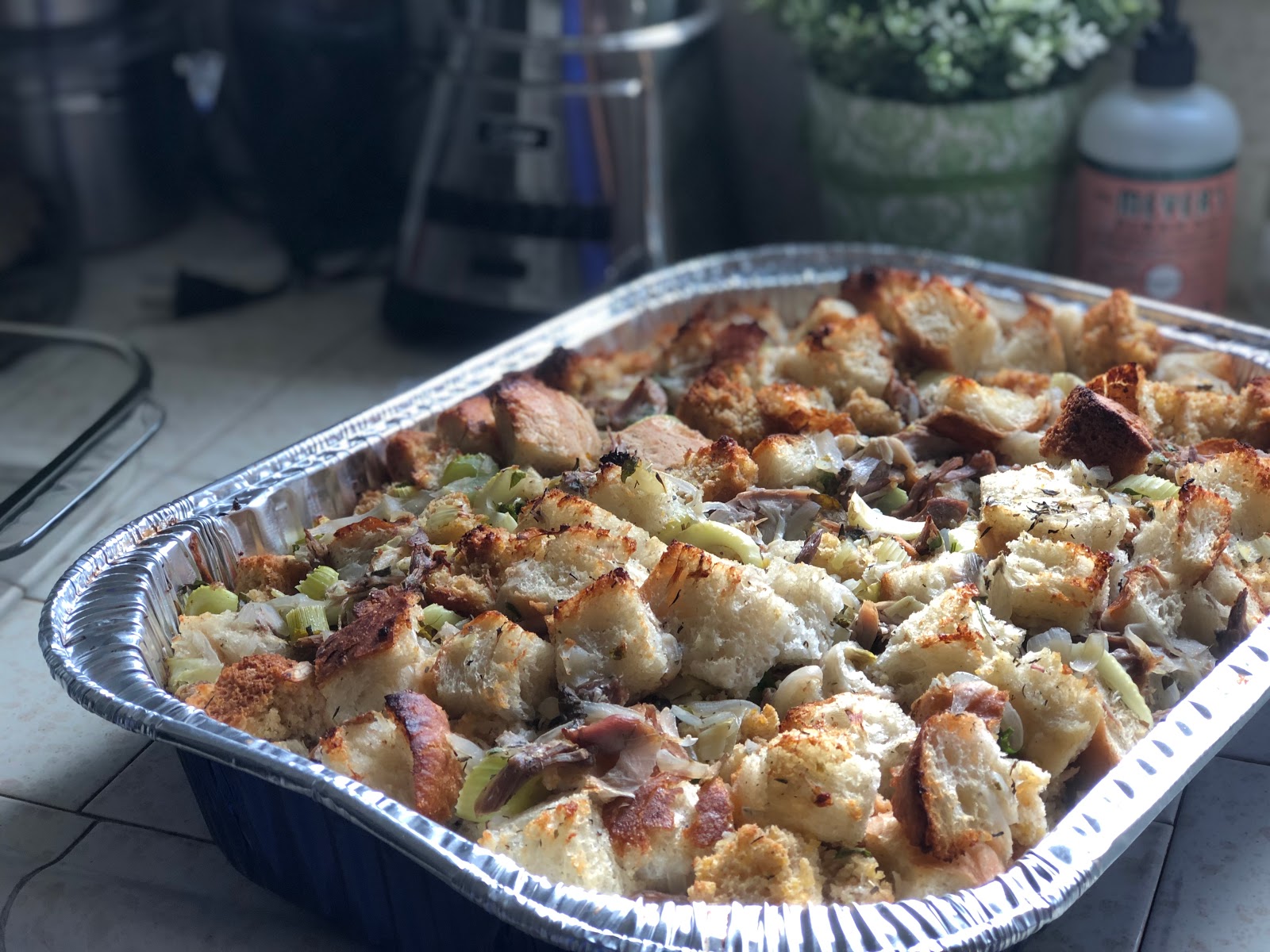 Holiday Side Dishes Multi Cornbread Stuffing with Fresh Fennel and