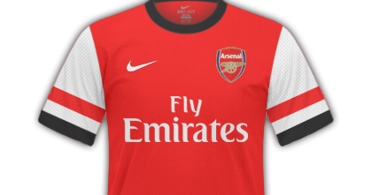 Arsenal - Home e Away (2012/2013) - MR Camisas
