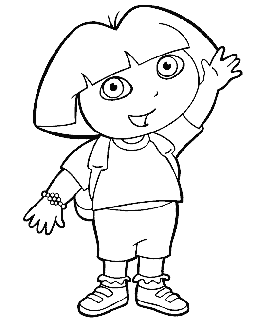 coloring image of cartoons | Image Sketches Galleries