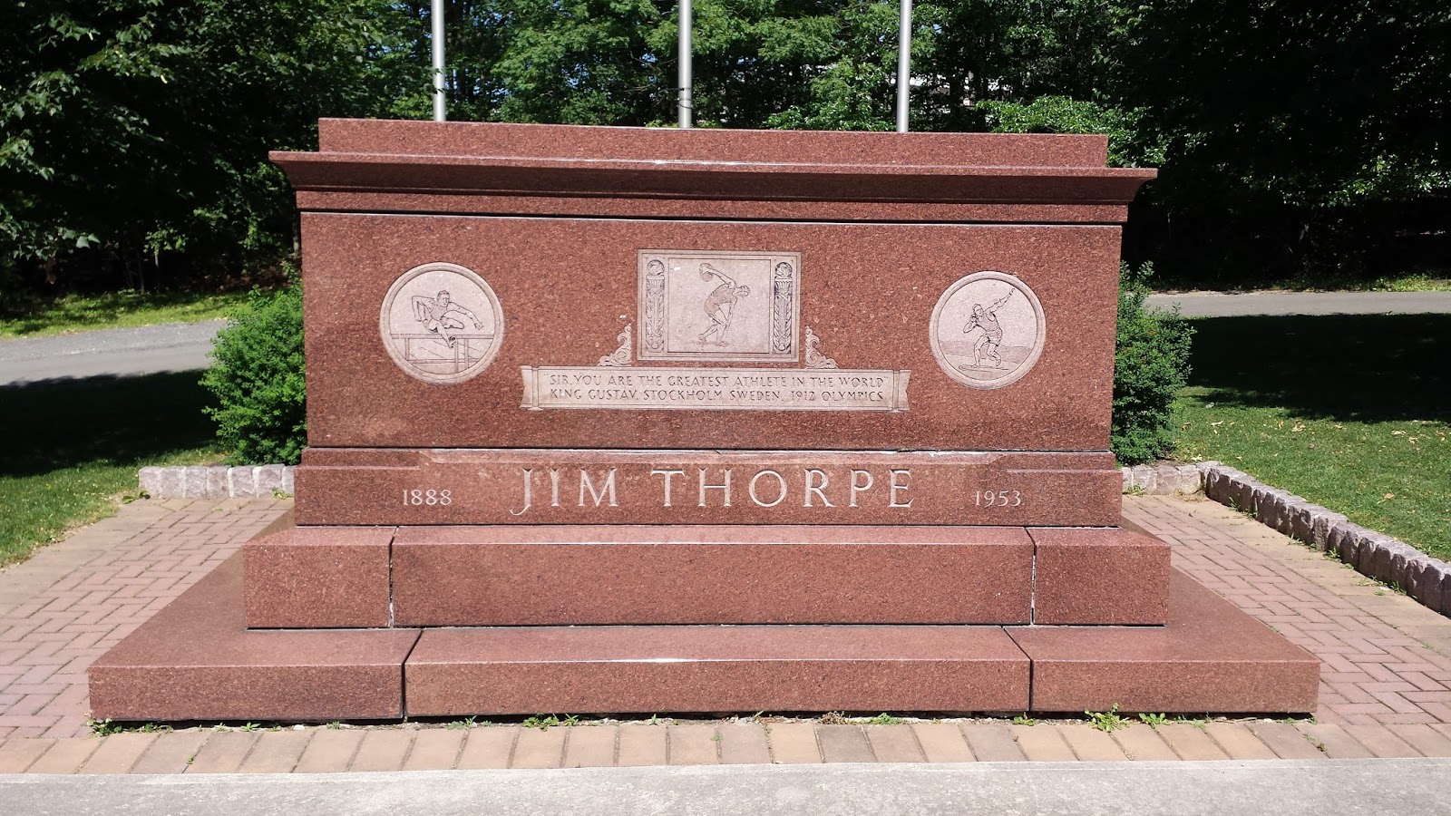 The Matt Ward History Experience Jim Thorpe's Grave