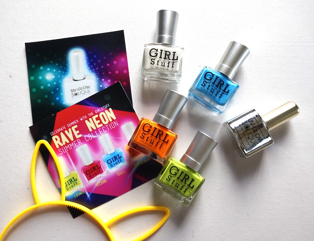 Nail Party With Girl Stuff Rave Neon Collection!