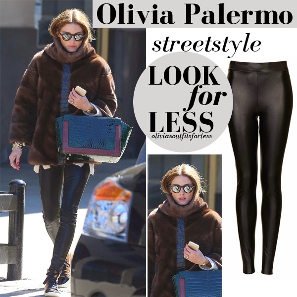 Olivia's Outfits for Less: Olivia’s outfit for less: black leather leggings