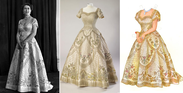 Queen Elizabeth II Coronation Gown