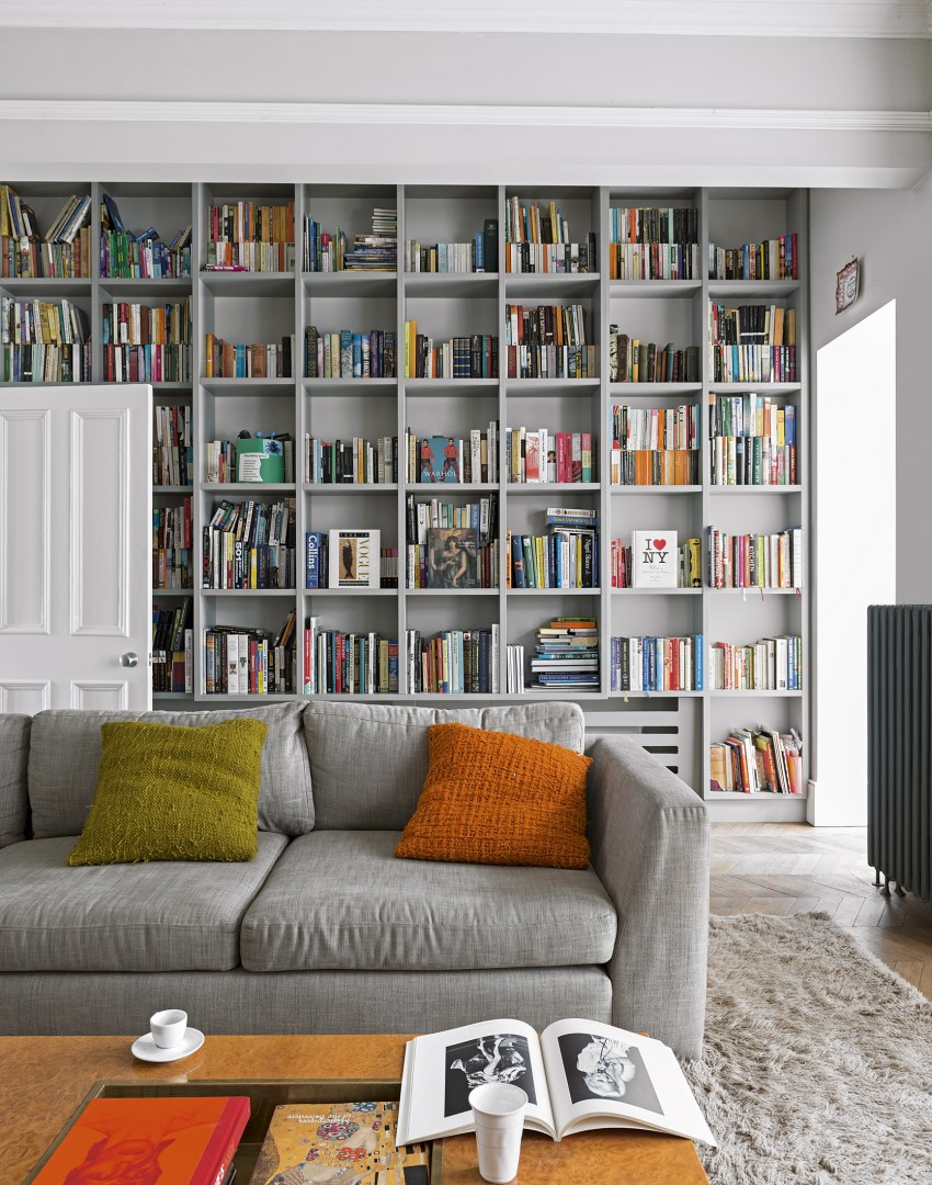 Design Dilemma How To Decorate Around, Built In Bookcase Around Radiator