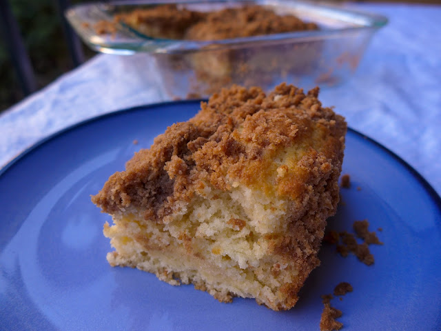 Dimples & Delights: Classic Buttermilk Coffee Cake