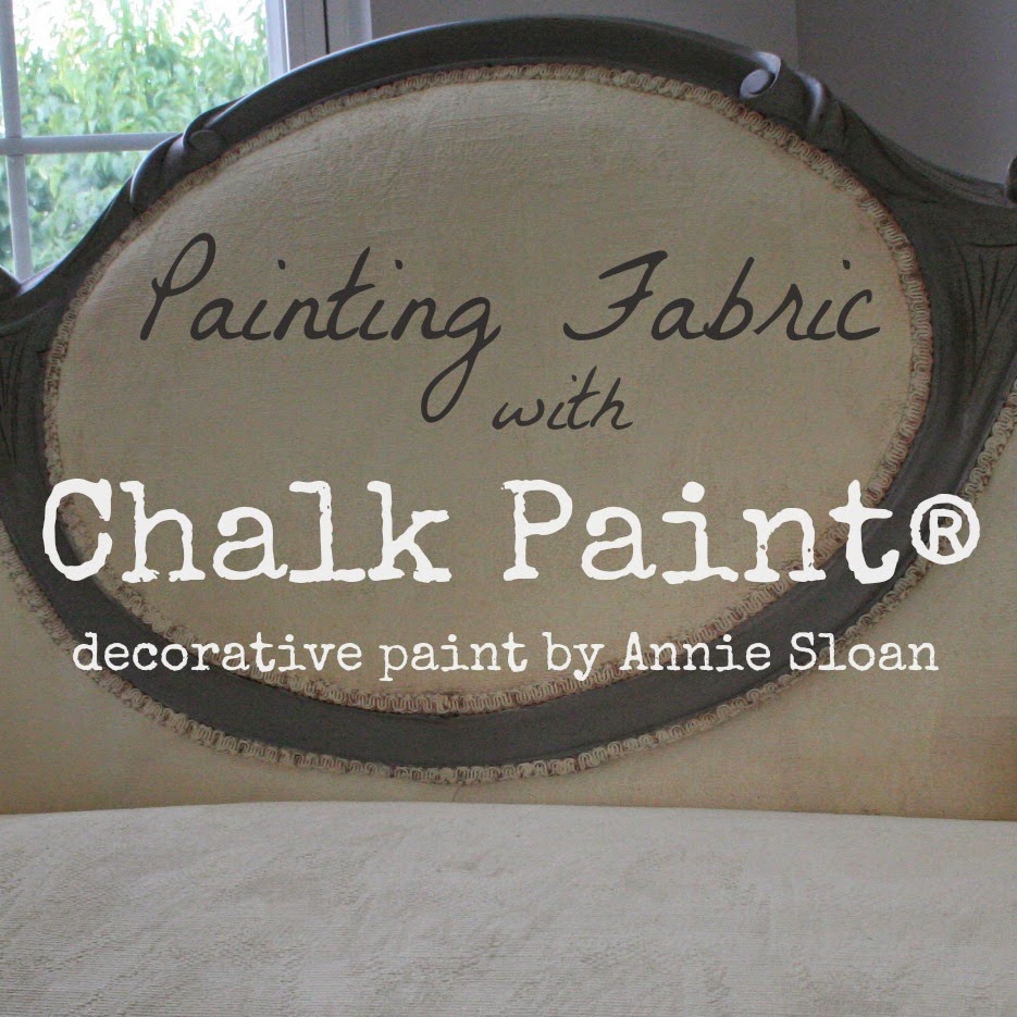 Pretty Distressed Painting Fabric With Chalk Paint Decorative Paint 