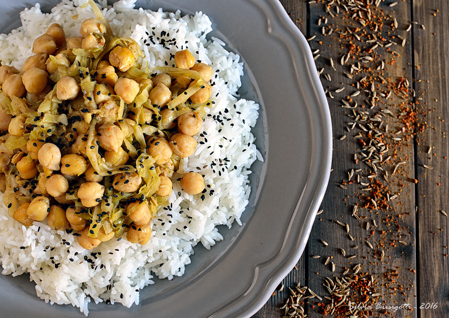 Ceci Al Curry E Riso Basmati