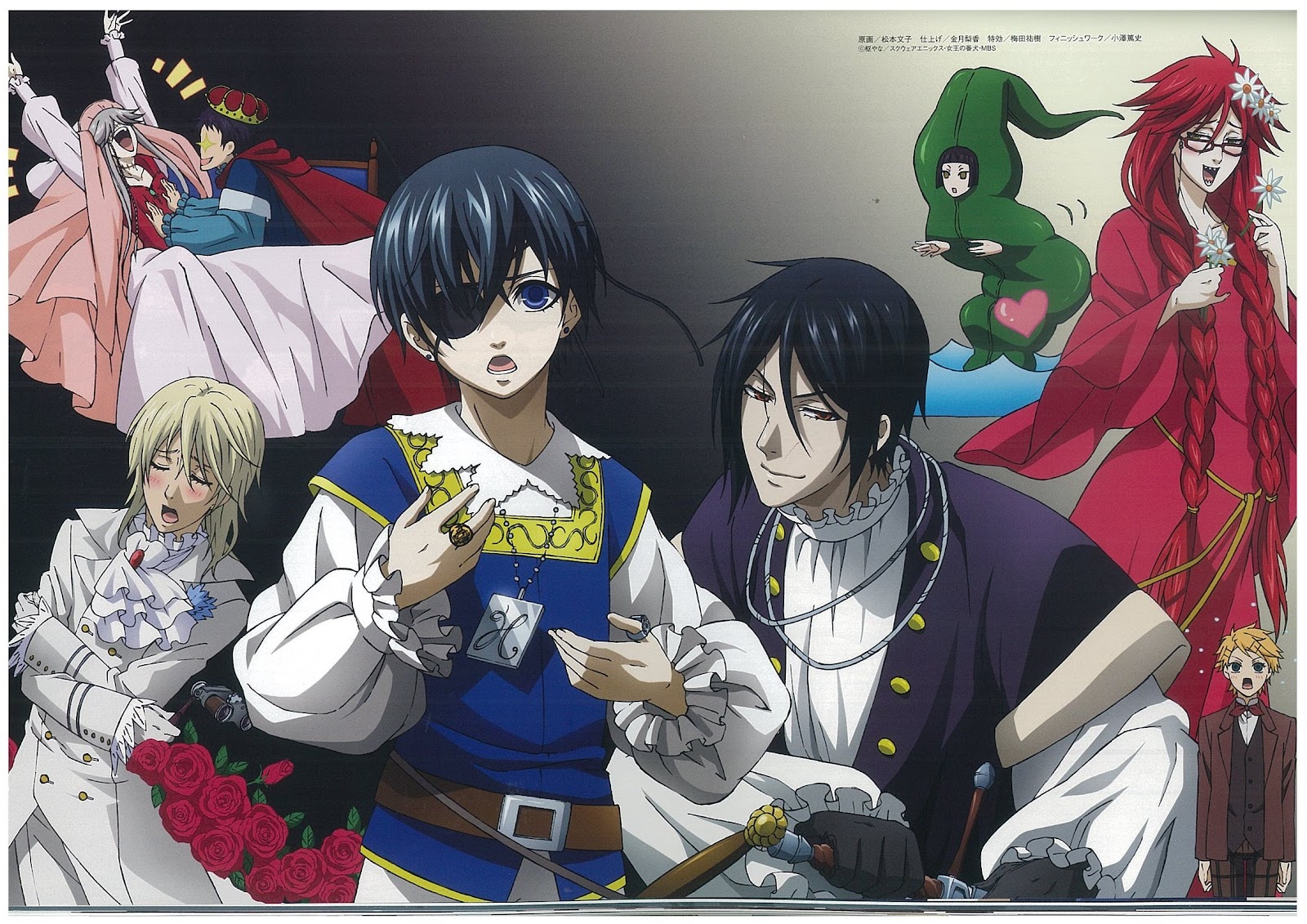 Kuroshitsuji |Ova Ese mayordomo, en el espectáculo