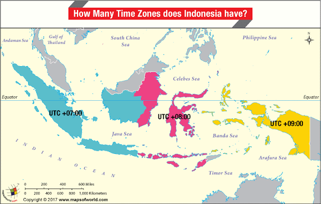 Letak Astronomis dan Pembagian Waktu Indonesia
