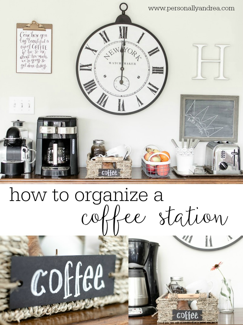 How to Set Up a Coffee Station Personally Andrea How to Set Up a