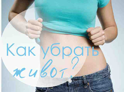 Диета чтобы убрать живот для женщин