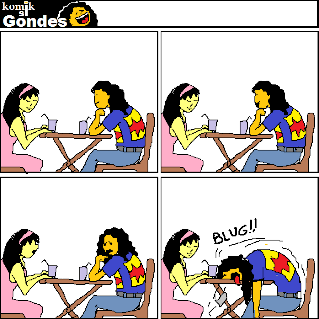 Komik Strip Cinta PSD - SiGondes