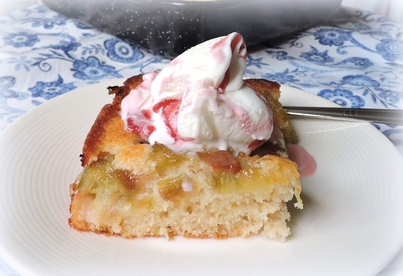 Rhubarb Pudding Cake The English Kitchen