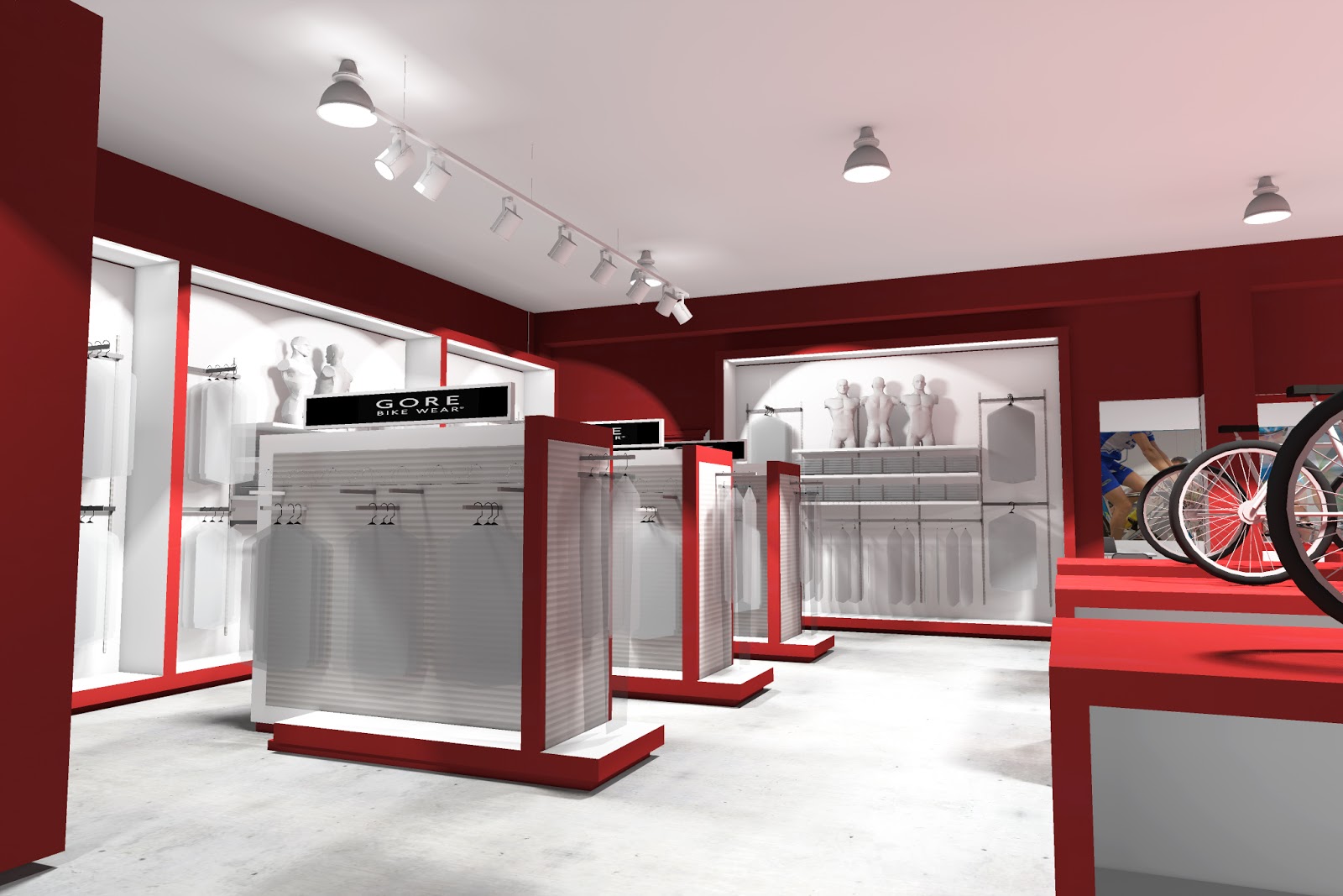 Interiores Comerciales TIENDA DE BICICLETAS MAMMOTH EN ALCALA DE HENARES MADRID